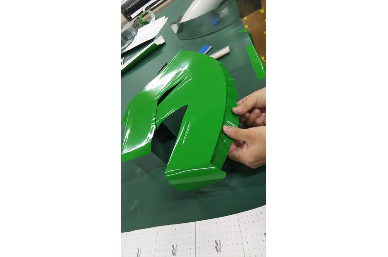 製作途中